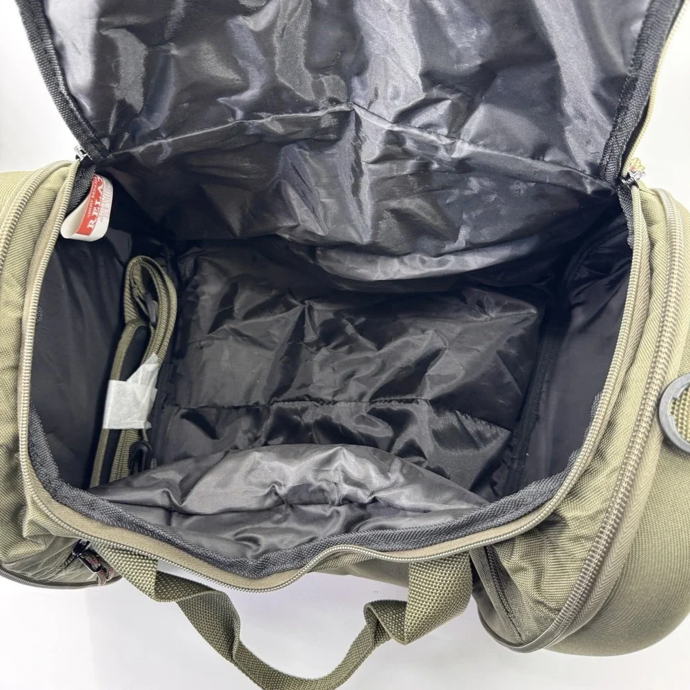 Tommy Bahama Tumbler Clamshell Collapsible Duffel Bag Olive Travel Gym Vacation